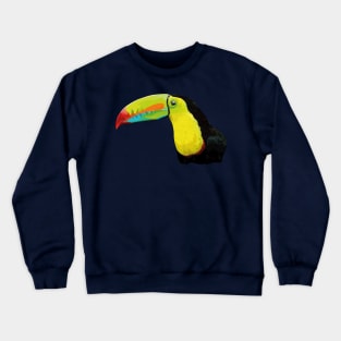 Green-billed toucan Crewneck Sweatshirt